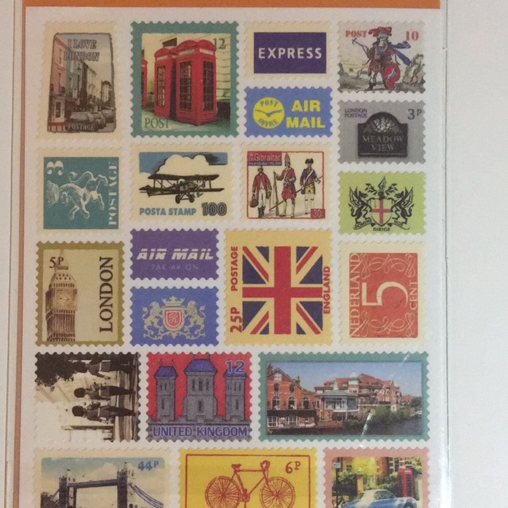 London Stamp Sticker - Picture 4 of 5